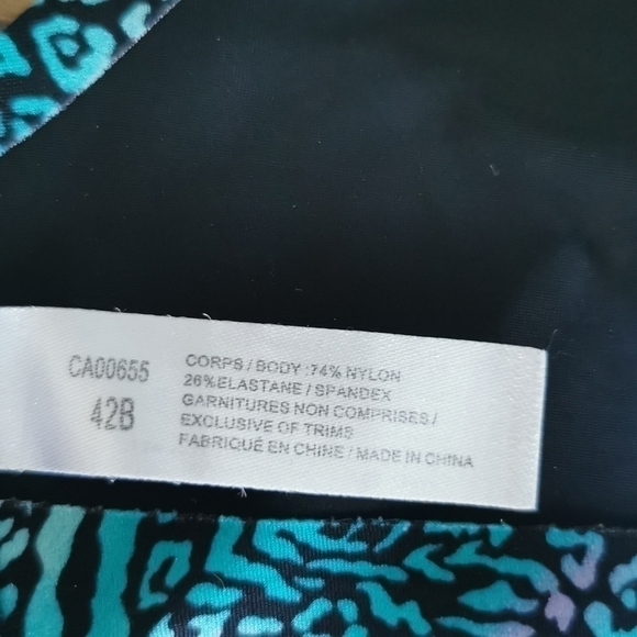 VOGLIO Bra Lightly Lined Animal Print 42B Plus - Picture 6 of 6